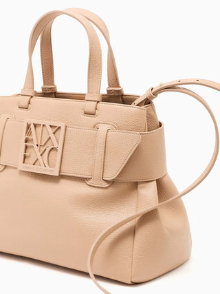 WOMEN'S SHOULDER BAG - ARMANI EXCHANGE NUDE - XW000285 AF11902 5