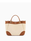 WOMEN'S SHOULDER BAG - ARMANI EXCHANGE NATURAL - XW000393 AF22518 1