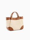 WOMEN'S SHOULDER BAG - ARMANI EXCHANGE NATURAL - XW000393 AF22518 2