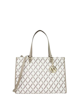 WOMEN'S SHOULDER BAG - ARMANI EXCHANGE WHITE-SAND - XW000927 AF17155 1
