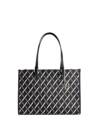WOMEN'S SHOULDER BAG - ARMANI EXCHANGE BLACK-BLACK - XW000927 AF17155