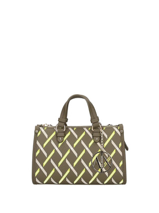 WOMEN'S SHOULDER BAG - ARMANI EXCHANGE GREEN - XW000928 AF17155