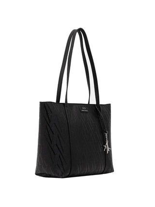 WOMEN'S SHOULDER BAG - ARMANI EXCHANGE BLACK-BLACK - XW001199 AF15325 2