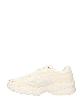 WOMEN'S SNEAKERS - ARMANI EXCHANGE WHITE-GOLD - XW002153 AF22757 4