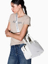WOMEN'S SHOULDER BAG - ARMANI EXCHANGE BEIGE - XW002158 AF19892 7