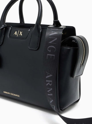 WOMEN'S SHOULDER BAG - ARMANI EXCHANGE BLACK - XW002158 AF19892 5