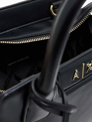 WOMEN'S SHOULDER BAG - ARMANI EXCHANGE BLACK - XW002159 AF19892 4