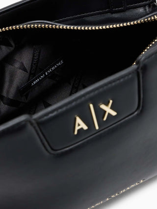 WOMEN'S SHOULDER BAG - ARMANI EXCHANGE BLACK - XW002160 AF19892 4