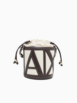 WOMEN'S SHOULDER BAG - ARMANI EXCHANGE BEIGE - XW002183 AF22635 2
