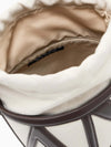 WOMEN'S SHOULDER BAG - ARMANI EXCHANGE BEIGE - XW002183 AF22635 4