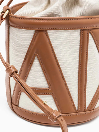 WOMEN'S SHOULDER BAG - ARMANI EXCHANGE NATURAL - XW002183 AF22635 5