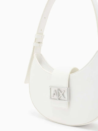 WOMEN'S SHOULDER BAG - ARMANI EXCHANGE WHITE - XW002565 AF12039 5