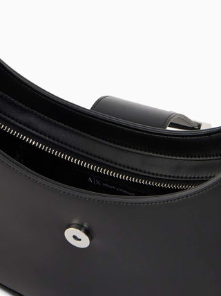 WOMEN'S SHOULDER BAG - ARMANI EXCHANGE BLACK - XW002565 AF12039 4