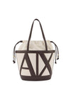 WOMEN'S SHOULDER BAG - ARMANI EXCHANGE BEIGE - XW002607 AF22635 1