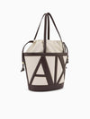 WOMEN'S SHOULDER BAG - ARMANI EXCHANGE BEIGE - XW002607 AF22635 2