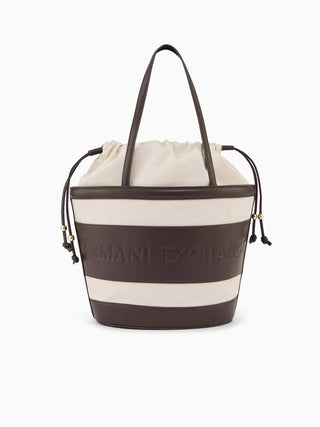 WOMEN'S SHOULDER BAG - ARMANI EXCHANGE BEIGE - XW002607 AF22635 3