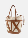 WOMEN'S SHOULDER BAG - ARMANI EXCHANGE NATURAL - XW002607 AF22635 2