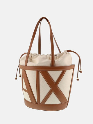 WOMEN'S SHOULDER BAG - ARMANI EXCHANGE NATURAL - XW002607 AF22635 2