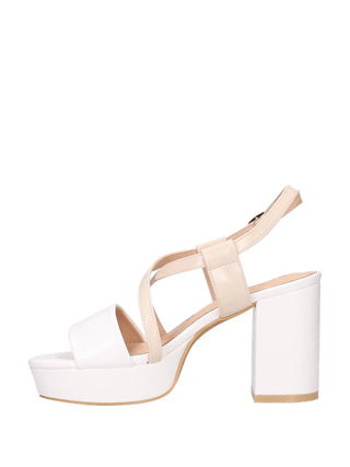 WOMEN'S SANDALS - MARINA GALANTI WHITE-NUDE - MG 1B392 4