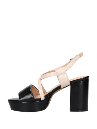 WOMEN'S SANDAL - MARINA GALANTI BLACK-NUDE - MG 1B392 4