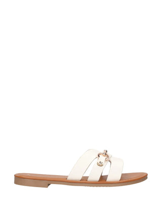 WOMAN SLIPPERS - MARINA GALANTI WHITE - MG 1E375 1