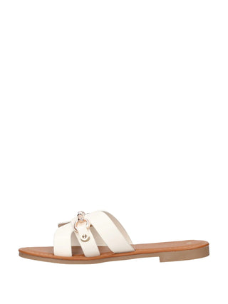 WOMAN SLIPPERS - MARINA GALANTI WHITE - MG 1E375 4