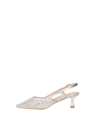 WOMEN'S PUMPS - MARINA GALANTI SILVER - MG 1R349 4