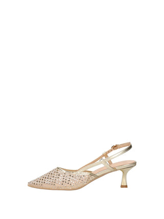 WOMEN'S PUMPS - MARINA GALANTI GOLD - MG 1R349 4