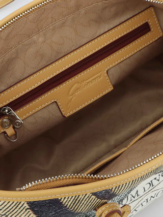 BORSA A SPALLA DONNA - GATTINONI CUOIO - BEG268317WWH 5