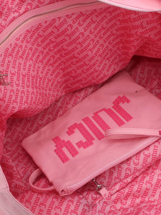 BORSA A SPALLA DONNA - JUICY COUTURE ROSA - BEJER9951WC2 5