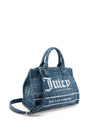 BORSA A SPALLA DONNA - JUICY COUTURE BLU - BEJIR9914WXL 2