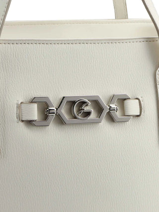 WOMEN'S HANDBAG - GATTINONI ROME WHITE - BEN268750WWI 5