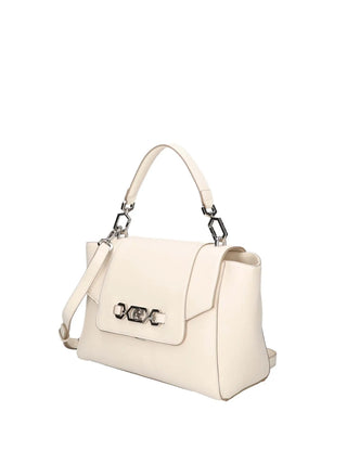 WOMEN'S HANDBAG - GATTINONI ROMA WHITE - BEN268752WWI 2