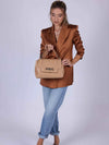 WOMEN'S HANDBAG - GATTINONI ROME TAN - BEN268752WWI 6