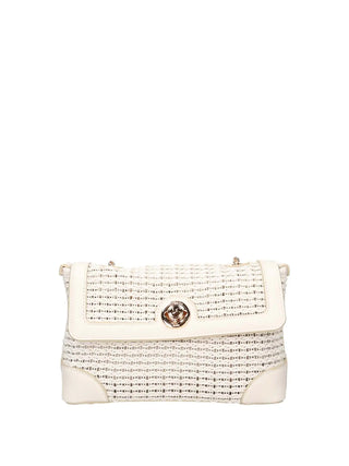 WOMEN'S SHOULDER BAG - GATTINONI ROMA WHITE - BEN268759WVP