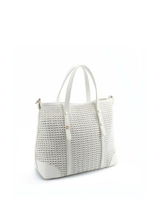 WOMEN'S SHOULDER BAG - GATTINONI ROMA WHITE - BEN268761WVP 3