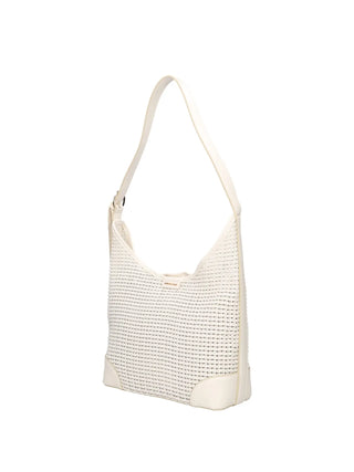 WOMEN'S HOBO BAG - GATTINONI ROMA WHITE - BEN268763WVP 2