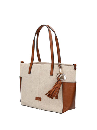 WOMEN'S SHOULDER BAG - GATTINONI ROME BEIGE - BEN268780WC2 2