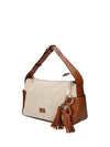 WOMEN'S HOBO BAG - GATTINONI ROMA BEIGE - BEN268781WC2 2