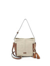 WOMEN'S SHOULDER BAG - GATTINONI ROME BEIGE - BEN268783WC2 1