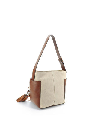 WOMEN'S SHOULDER BAG - GATTINONI ROME BEIGE - BEN268783WC2 2