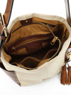 WOMEN'S SHOULDER BAG - GATTINONI ROME BEIGE - BEN268783WC2 3