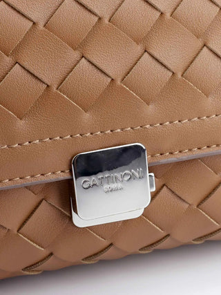 WOMEN'S HANDBAG - GATTINONI ROME TAN - BEN268801WVP 4