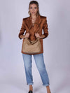 WOMEN'S HOBO BAG - GATTINONI ROMA BEIGE - BEN268858WVP 6