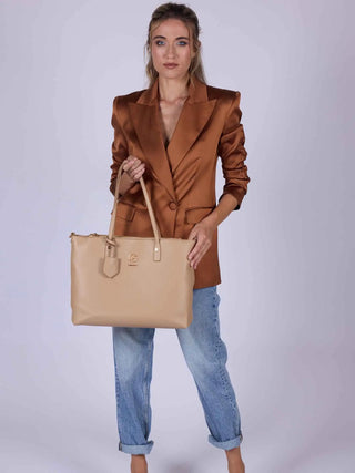 WOMEN'S SHOULDER BAG - GATTINONI ROME NATURAL - BENDN8787WVP 6