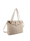 WOMEN'S HANDBAG - GATTINONI ROMA BEIGE - BENTD8815WVP 2