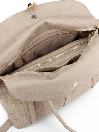 WOMEN'S HANDBAG - GATTINONI ROMA BEIGE - BENTD8815WVP 5