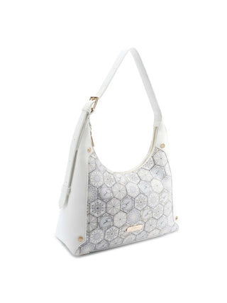 HOBO DONNA - GATTINONI ROMA BIANCO - BENTD8839WZT 2