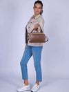 BORSA A MANO DONNA - US POLO ASSN. MARRONE - BEU0D9100WVP 5