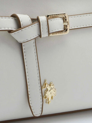 WOMEN'S SHOULDER BAG - US POLO ASSN. WHITE - BEU2G9070WVP 5
